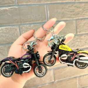 キーホルダー★ ストラップ★キーホルダー★バッグチャーム★バイク型4色1セット