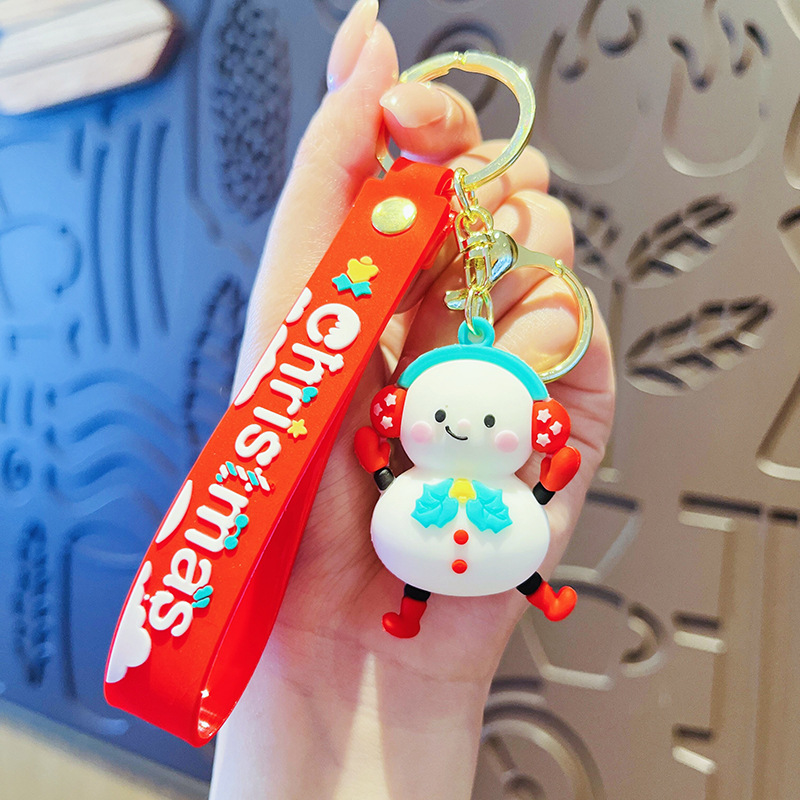 キーホルダー ストラップキーホルダーバッグチャーム クリスマス6点セット - 画像 (3)
