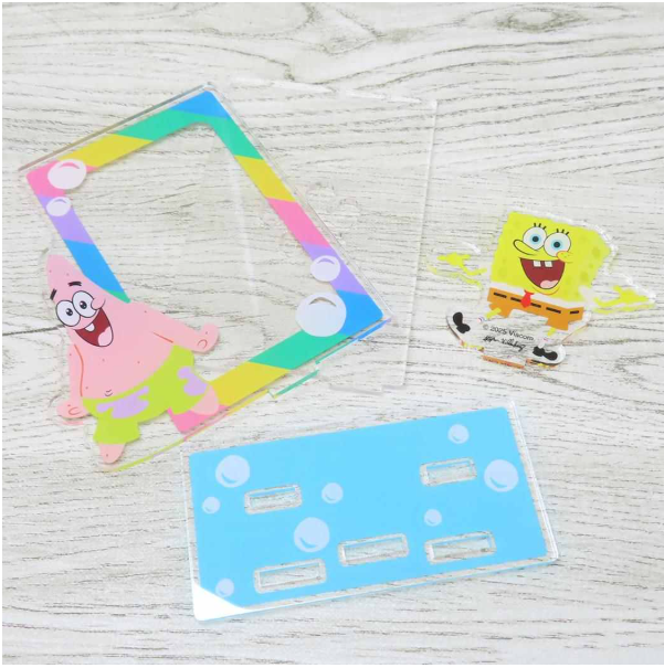 【アクリルスタンド】スポンジボブ チェキ収納アクリルスタンド - 画像 (3)
