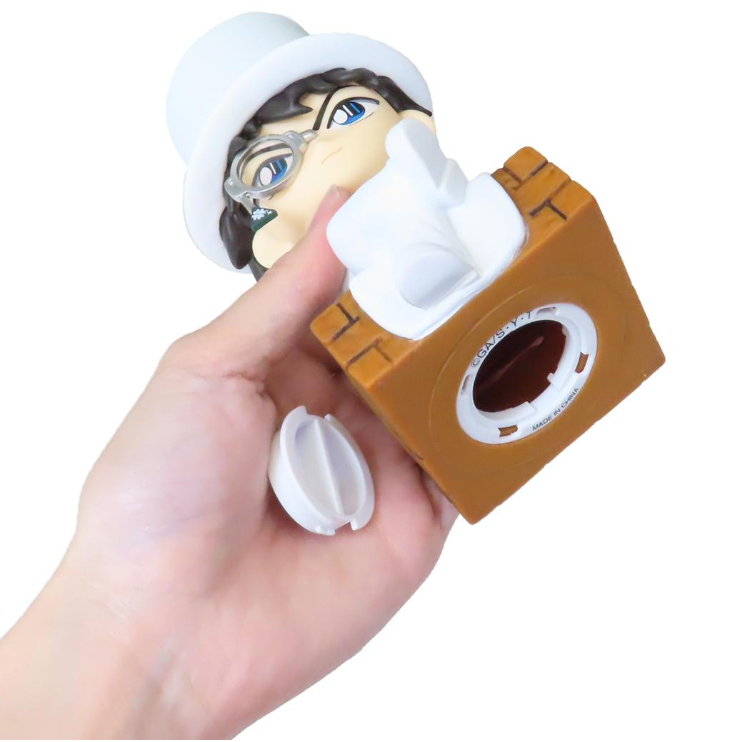名探偵コナン ソフビタイムシリーズ コインバンク 怪盗キッド - 画像 (3)