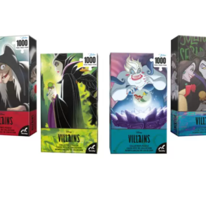 ライセンス コレクターズ パズル 4個パック - ディズニーヴィランズ 4 Pack Licensed Puzzle - Disney Villains