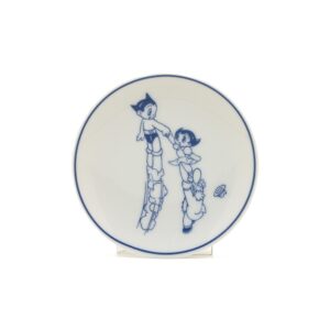 【手塚治虫キャラクターズ】7103 豆皿（鉄腕アトム染付風C）