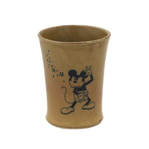 【ディズニー】3288 フリーカップ（茶）〈ミッキー・ミーツ・ジャパン〉