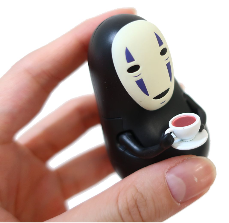 千と千尋の神隠し もっと!ゆらゆらおきあがりこぼしコレクション ティーカップとカオナシ - 画像 (2)