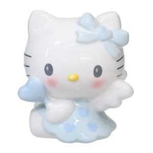 ハローキティ フィギュアバンク エンジェル貯金箱【ブルー】