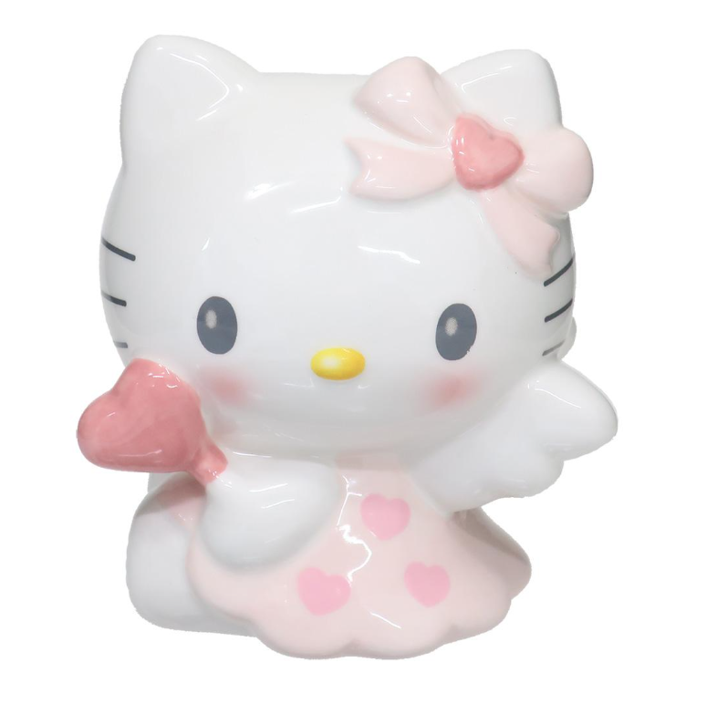ハローキティ フィギュアバンク エンジェル貯金箱【ピンク】