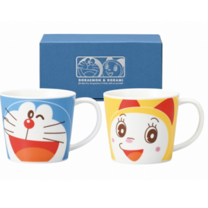 ﾄﾞﾗえもん&ﾄﾞﾗﾐ ﾌｪｲｽﾍﾟｱﾏｸﾞｾｯﾄ陶磁器