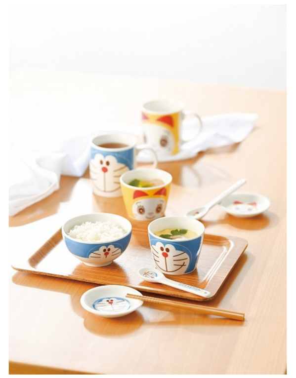 茶碗【ドラえもん(フェイスアップ)ライスボウル】オシャレ 大人 かわいい プレゼント - 画像 (2)