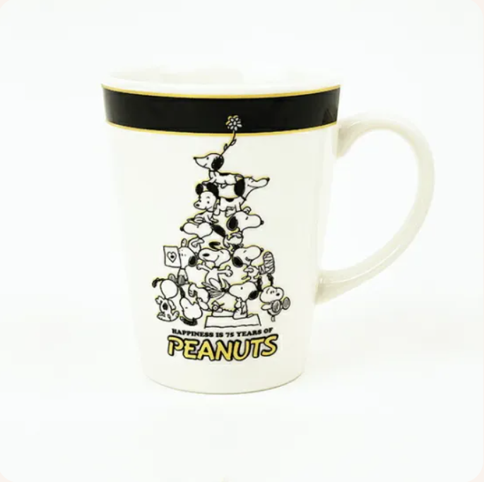 スヌーピー ピラミッド 記念マグカップ コップ PEANUTS 75th 日本製 SNOOPY