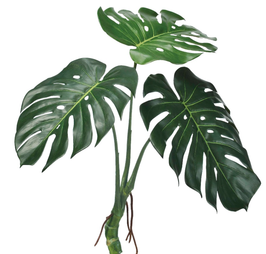 グリーンモンステラ(組立て式)人工観葉植物グリーンインテリア