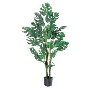 モンテスラ（ポット付き）108cm人工観葉植物グリーンインテリアNature 光触媒