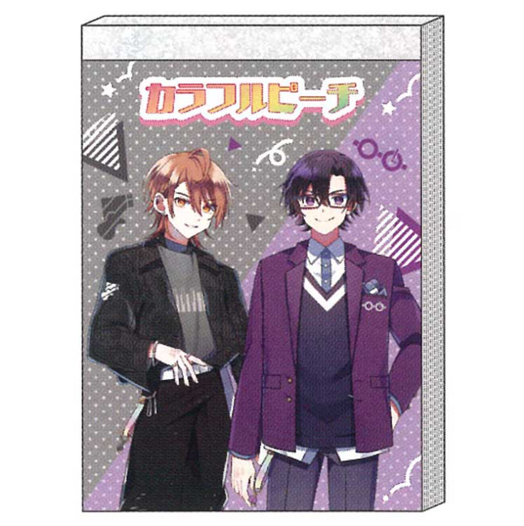 【メモ帳】カラフルピーチ メモミニ ミニミニメモ うり&もふ 10点