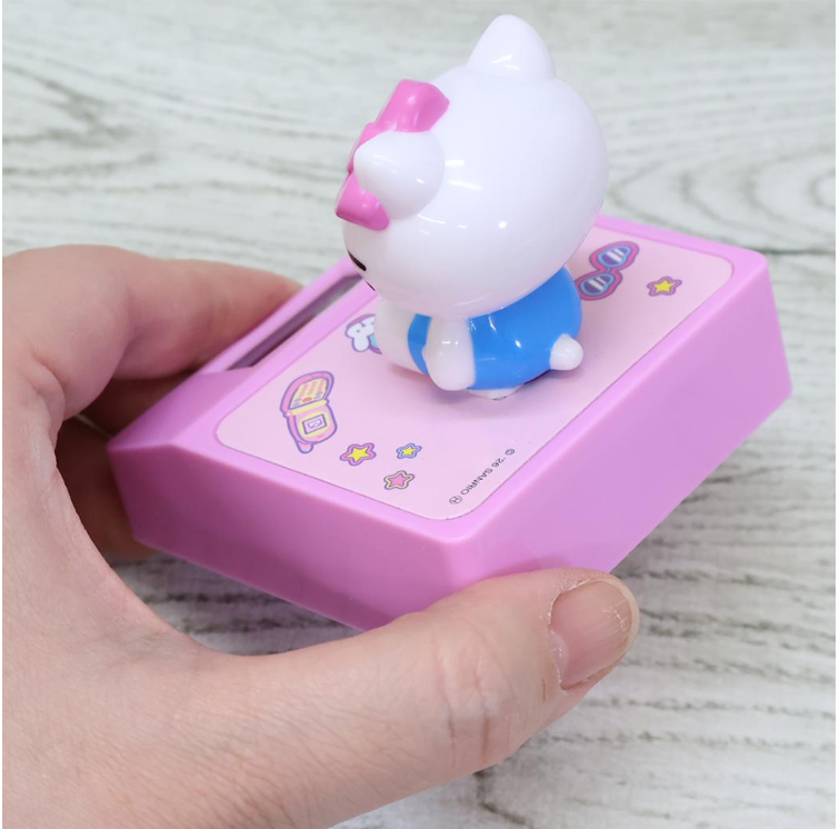 【フィギュア】ハローキティ ゆらゆらソーラーマスコット ピンクルーム - 画像 (3)