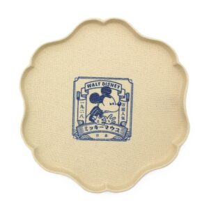 【ディズニー】3288-32 輪花中皿（マット）〈ミッキー・ミーツ・ジャパン〉