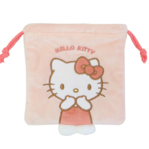 【巾着袋】ハローキティ 足ぴょこ巾着