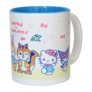 【マグカップ】クッピーラムネ×サンリオ インナーカラーマグ